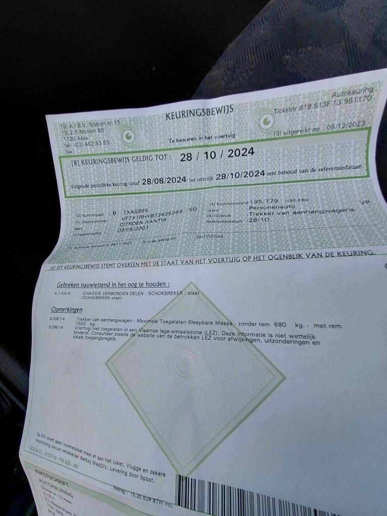 Citroën xantia 2 hoi start  rydt probleem met pinkers export, Autos, Particulier, Achat, Xantia