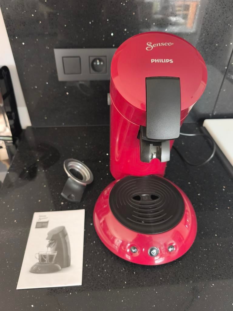 Machine à café Philips Senseo rouge – Parfait état, 1 tasse