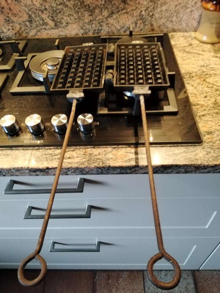 Gaufrier en fonte de grand-mère, Antiquités & Art, Envoi