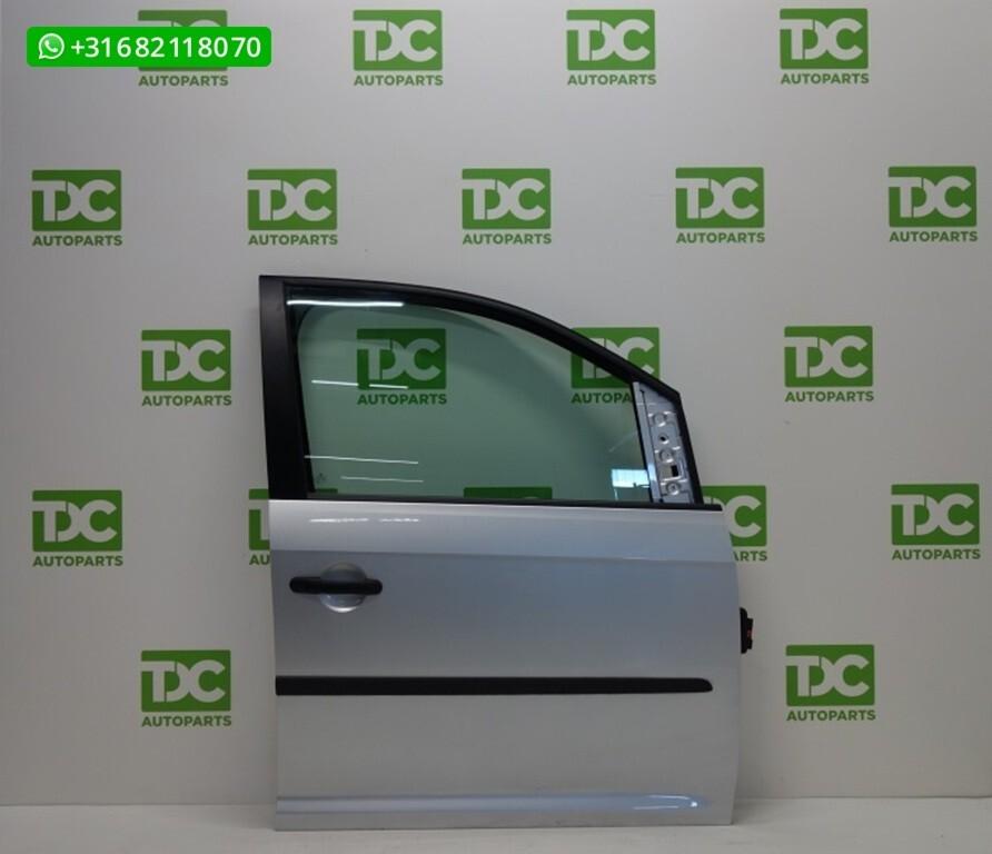 Volkswagen Caddy ('15-'18) Voorportier rechts zilvergrijs, Gebruikt, Ophalen of Verzenden, Volkswagen, Voor