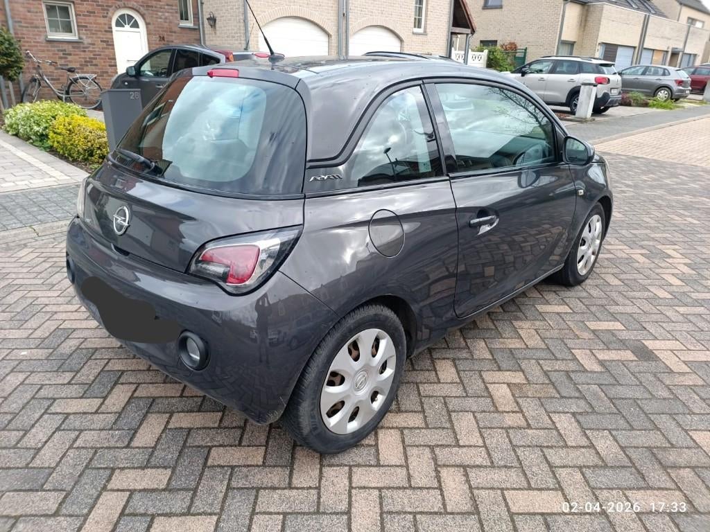 Opel Adam 2015 1.2i 77000km, Autos, Opel, Argent ou Gris, Euro 6, Boîte manuelle, Particulier