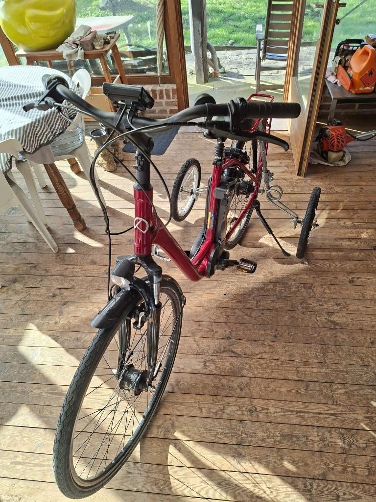 elektrische seniorenfiets Kalkhoff, Autres marques, 47 à 51 cm, 50 km par batterie ou plus, Comme neuf