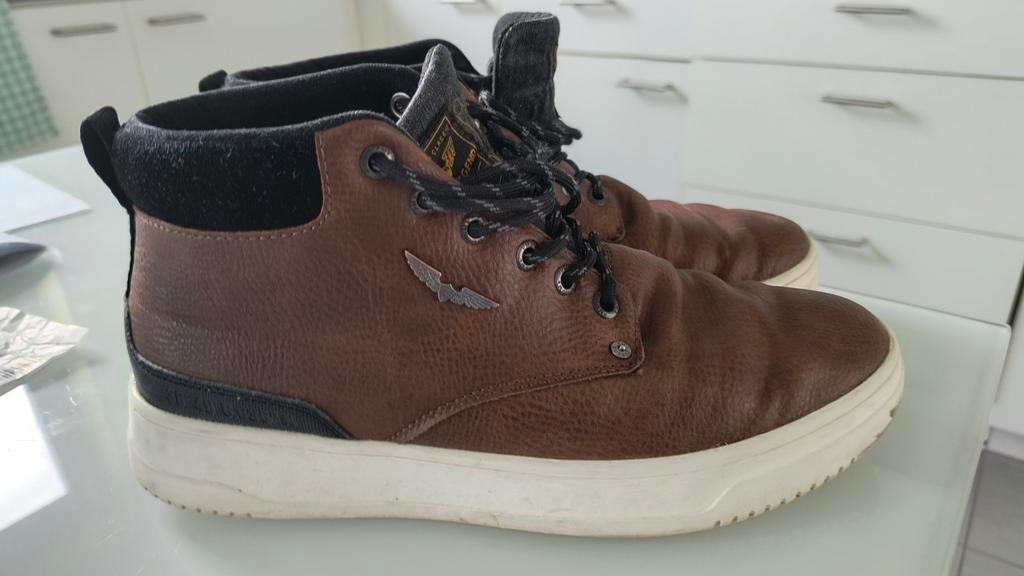 Heren sneakers,maat 42uitneembare zolen., Vêtements | Hommes, Chaussures, Enlèvement ou Envoi, Brun, PME Legend, Baskets