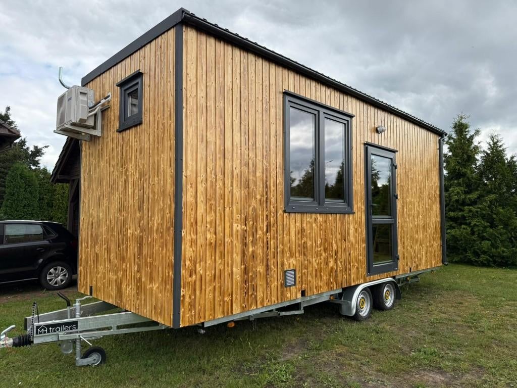 Voorjaarsactie! TinyHouse–met airco & complete uitrusting, Bedrijf, Ladder, Airconditioning