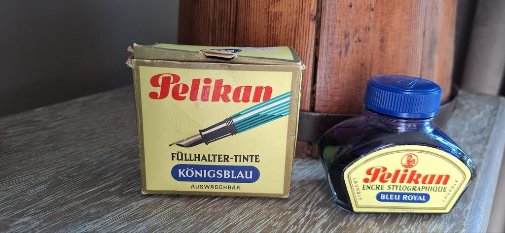 Pelikan inkt bley Royal rond 1960, Ophalen