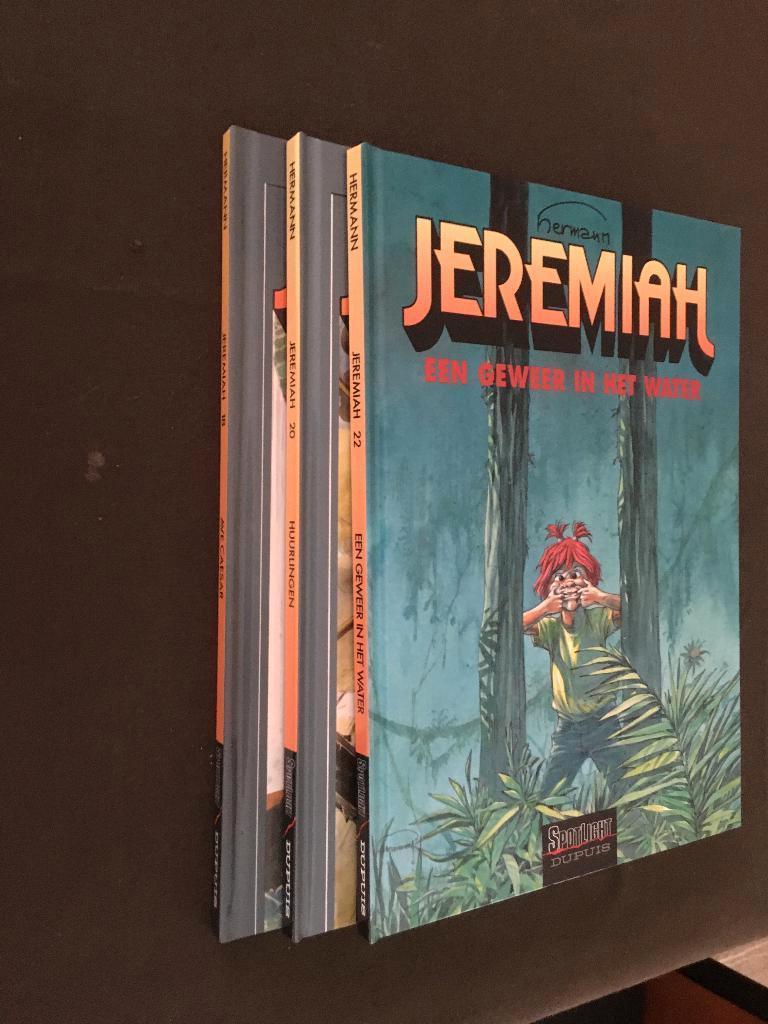 Drie Strips Hardcover Jeremiah, Livres, BD, Enlèvement ou Envoi