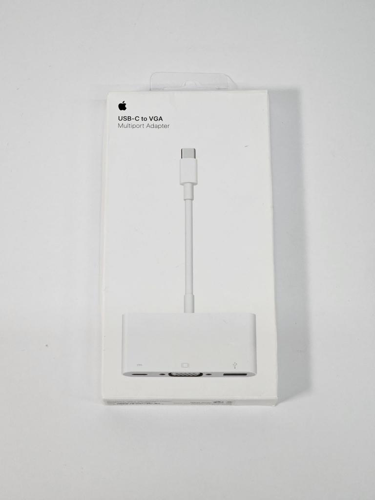 Apple USB-C naar VGA multipoort Apple Adapter - Wit, Computers en Software, Pc- en Netwerkkabels