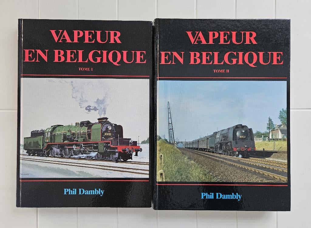 Steam in België: Deel 1; 2 - Phil Dambly, Boeken, Vervoer en Transport, Ophalen of Verzenden, Gelezen, Phil Dambly, Trein