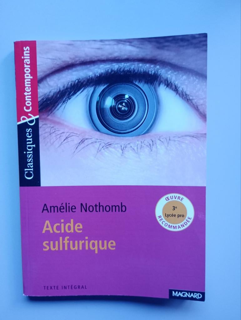 Acide sulfurique - Amélie Nothomb, Enlèvement, Comme neuf, Amélie Nothomb
