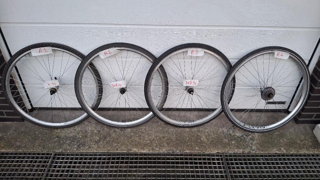 28" Fiets ACHTERWIEL damesfiets herenfiets zeer goede staat, Fietsen en Brommers, Fietsonderdelen, Zo goed als nieuw, Oxford Sparta Batavus Norta gazelle Granville Sparta cube trek