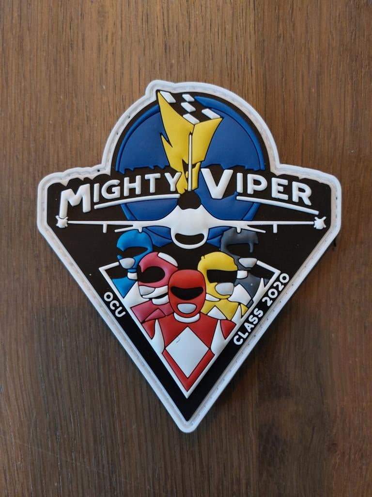 Patch Belgian Air Force OCU class 2020, Verzamelen, Verzenden, Luchtmacht, Embleem of Badge