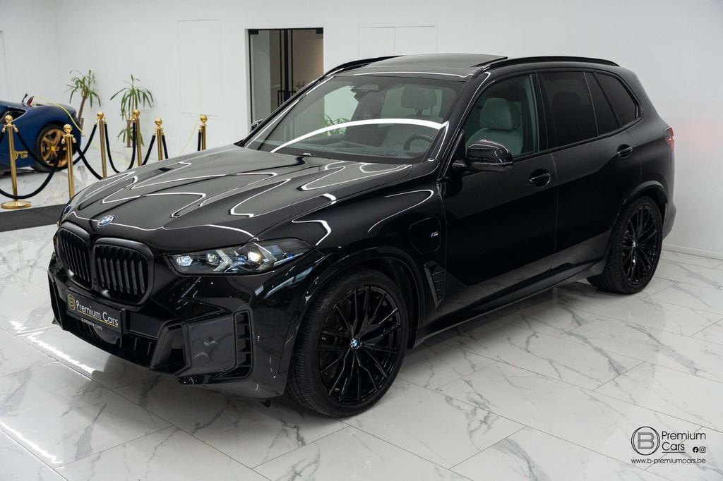 BMW X5 xDrive50e hybrid M pro pack! Pano, H&K, Acc, Hud!, Auto's, BMW, Automaat, Gebruikt, 3200 kg, Zwart