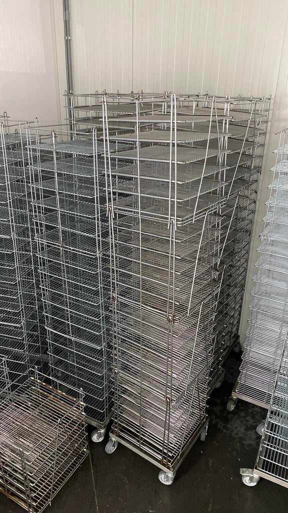 Vlaai rekjes bakkerij vlaaien rek, Ophalen, Zo goed als nieuw