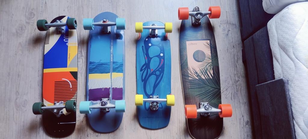 Loaded cruisers en surfskates, Sport en Fitness, Skateboarden, Ophalen of Verzenden