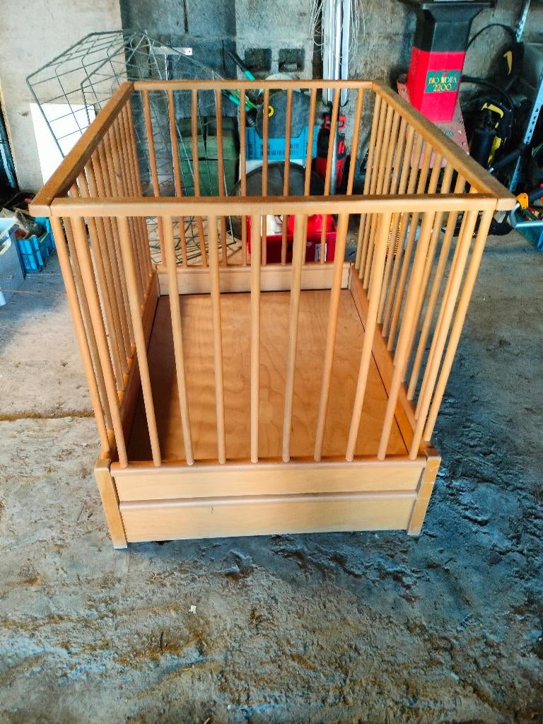 Gratis houten babypark, Kinderen en Baby's, Babyparken, Ophalen, Gebruikt, Lade