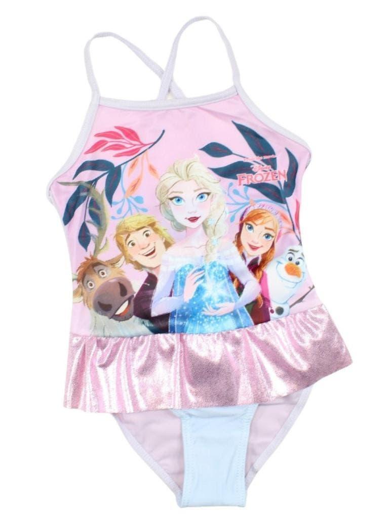 Disney Frozen Zwempak / Badpak - Roze - Maat 122/128, Kinderen en Baby's, Kinderkleding | Kinder-zwemkleding, Nieuw, Badpak, Maat 128