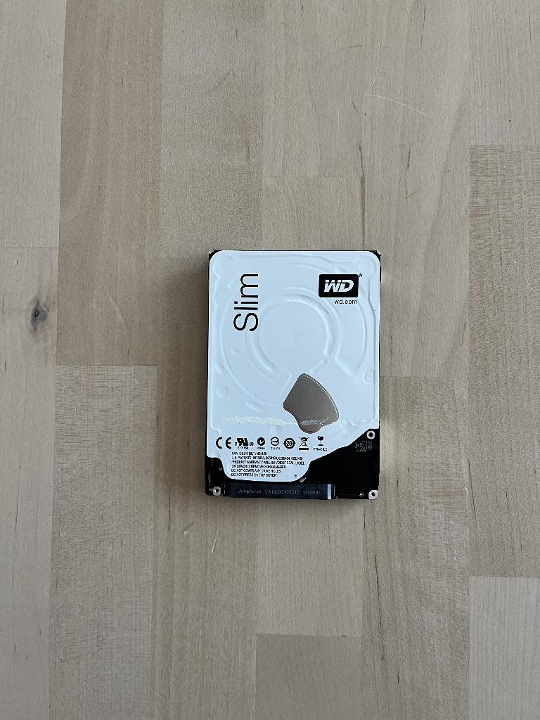 1TB 2.5 inch SATA HDD 5400RPM, Interne, Utilisé, WD (Western Digital), Laptop