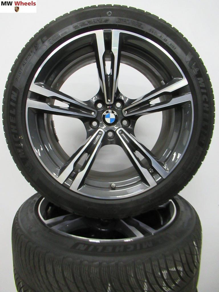 Originele BMW M5 F90 F91 F92 705M 19 inch met winterbanden, Autos : Pièces & Accessoires, Pneus & Jantes, Pneus et Jantes, Pneus hiver
