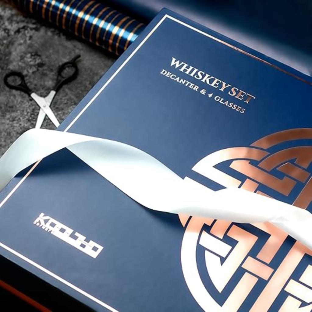 Coffret cadeau carafe à whisky LIVRAISON RAPIDE ET GRATUITE, Envoi