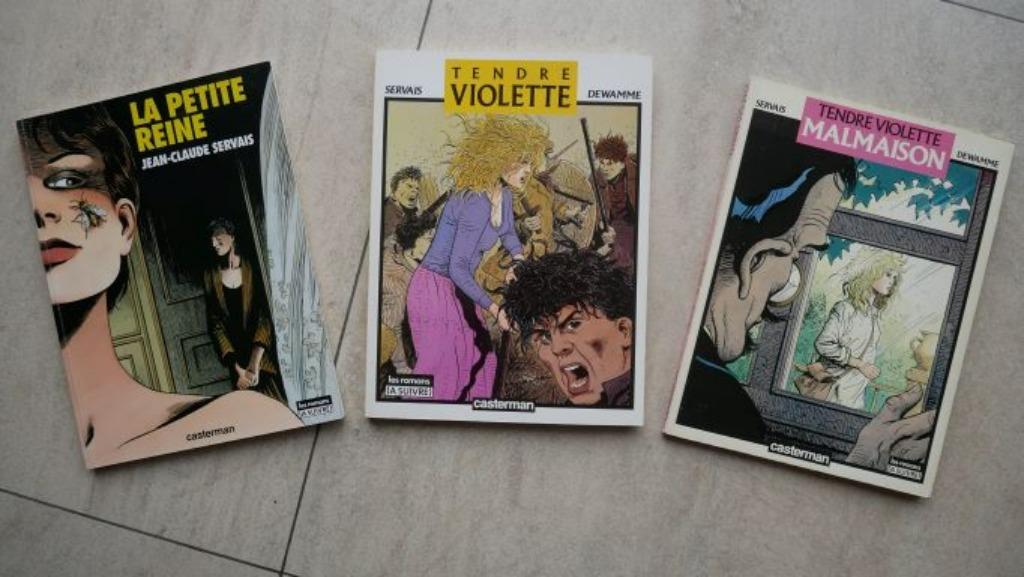 BD Servais 1 Tendre Violette 3 Malmaison La Petite Reine, Livres, BD, Enlèvement ou Envoi