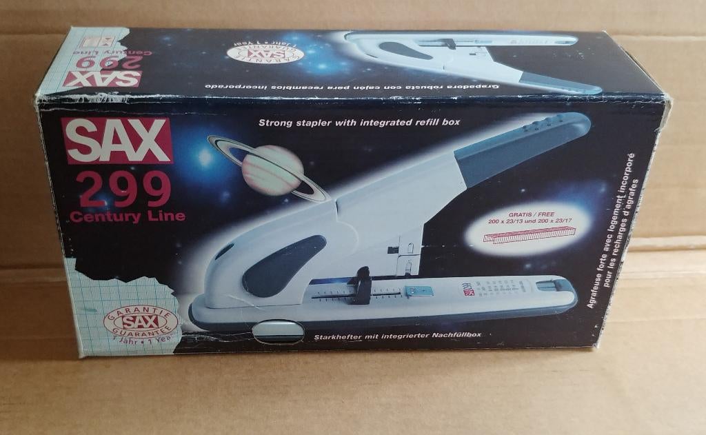 SAX 299 Power nietjesapparaat - bundels - eindwerk, Ophalen of Verzenden, Nieuw