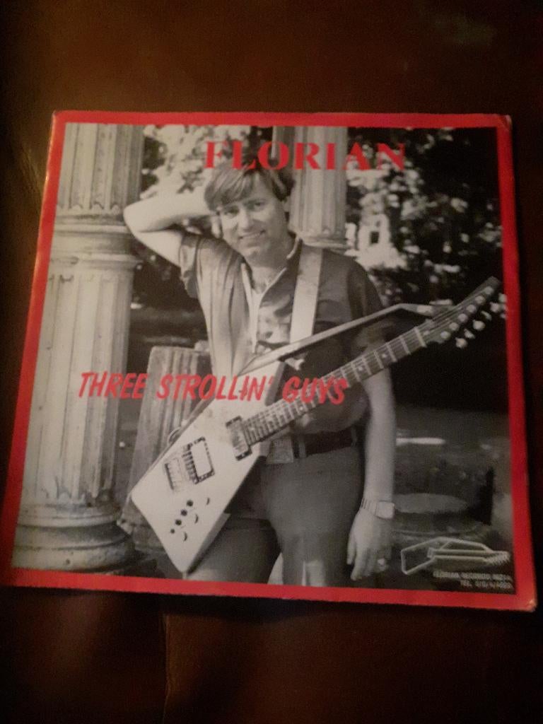 45T Florian (=Burt Blanca) : Three strollin' guys (Belpop), CD & DVD, Enlèvement ou Envoi