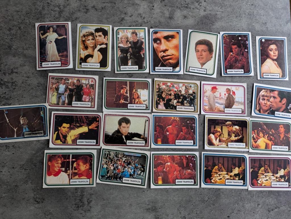 CARTES PHOTOS MONTY TRAVOLTA 23X GREASE ANNO 1978 MONTY, Envoi