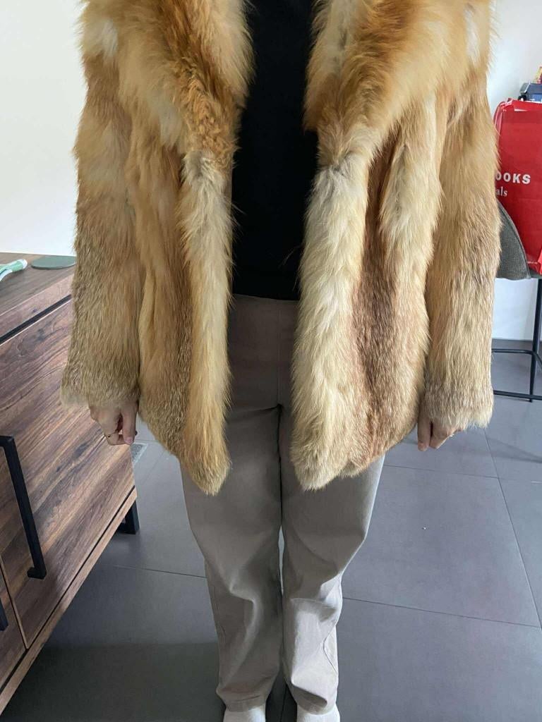 Manteau en fourrure de renard véritable, Secq's Pelzen, Enlèvement ou Envoi, Comme neuf