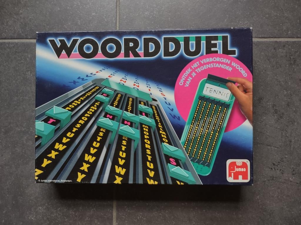 spel Woordduel - Jumbo, Hobby en Vrije tijd, Ophalen, Zo goed als nieuw