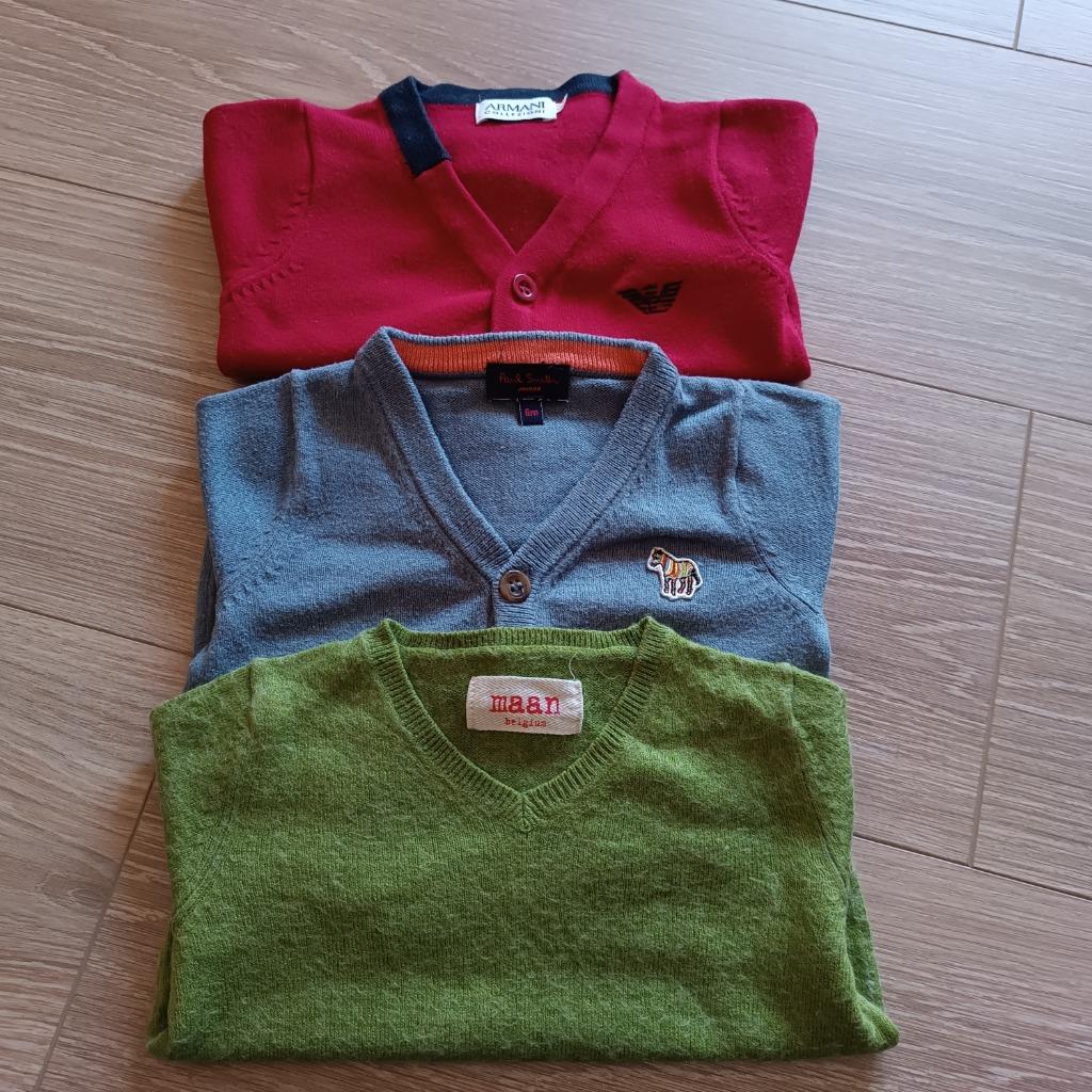 Pakket baby merk kleding, Kinderen en Baby's, Babykleding | Maat 68, Ophalen, Armani junior, Truitje of Vestje, Zo goed als nieuw