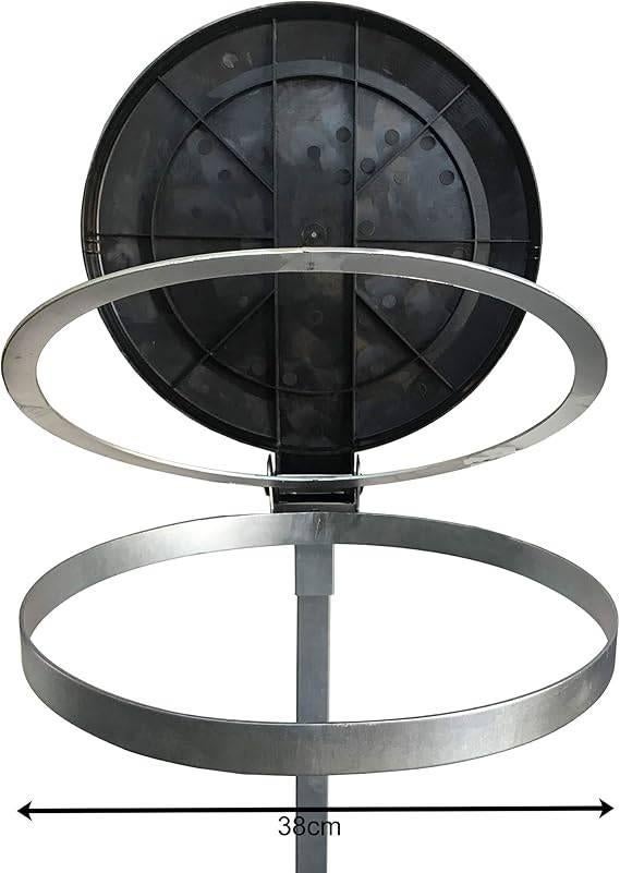 Dubbele vuilniszakhouder met deksel | GRATIS LEVERING, Huis en Inrichting, Woonaccessoires | Prullenbakken, -, Verzenden, -, Nieuw