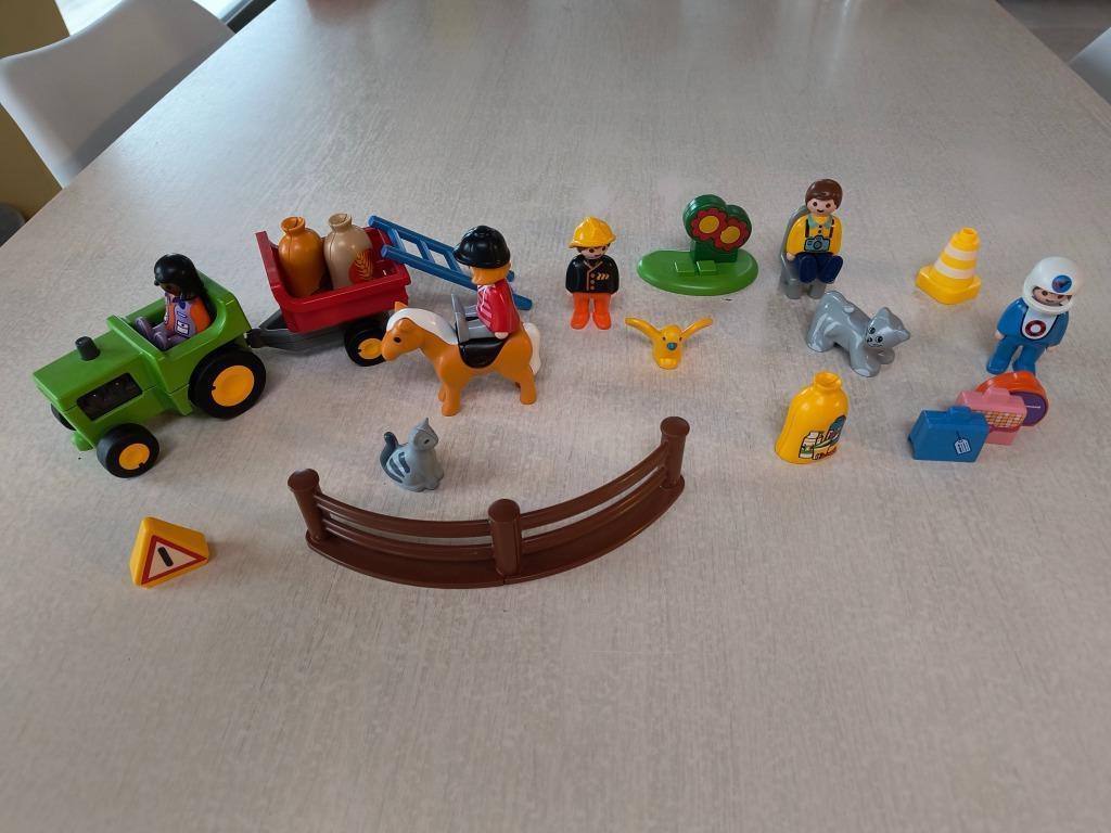 Jouets ferme animaux playmobil pour bébés, Enlèvement ou Envoi, Comme neuf, Playmobil en vrac