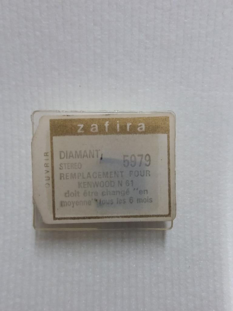 STYLUS ZAFIRA POUR KENWOOD N-61 - N.O.S., Ophalen of Verzenden, Nieuw, Platenspeler-onderdeel, Overige merken