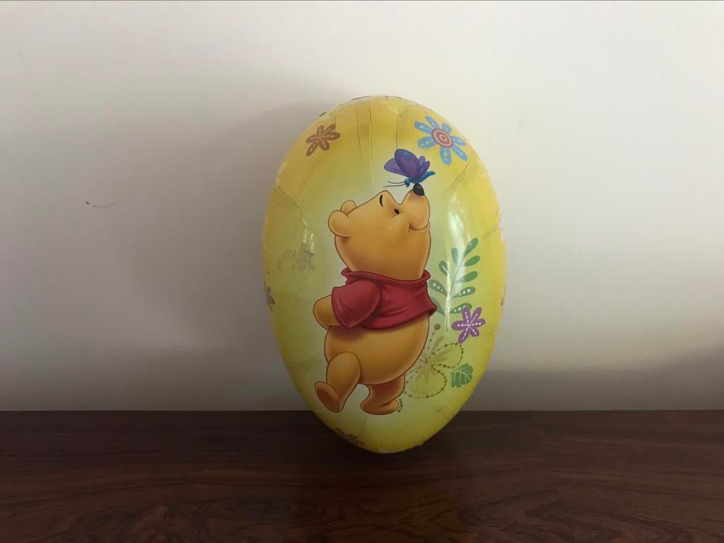 Winnie The Pooh kartonnen paasei ei karton pasen 18 cm, Enlèvement ou Envoi, Comme neuf