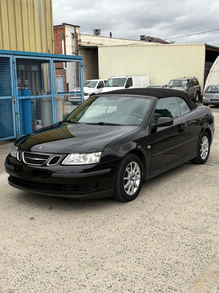 SAAB 9-3 2.0i ESSENCE CABRIO, Auto's, Saab, 4 zetels, Cabriolet, Blauw, Handgeschakeld