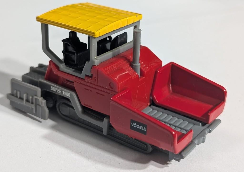 Siku 1333 Asfalt Verwerker, 1:87, rood, Ophalen of Verzenden, Zo goed als nieuw, Overige typen, SIKU