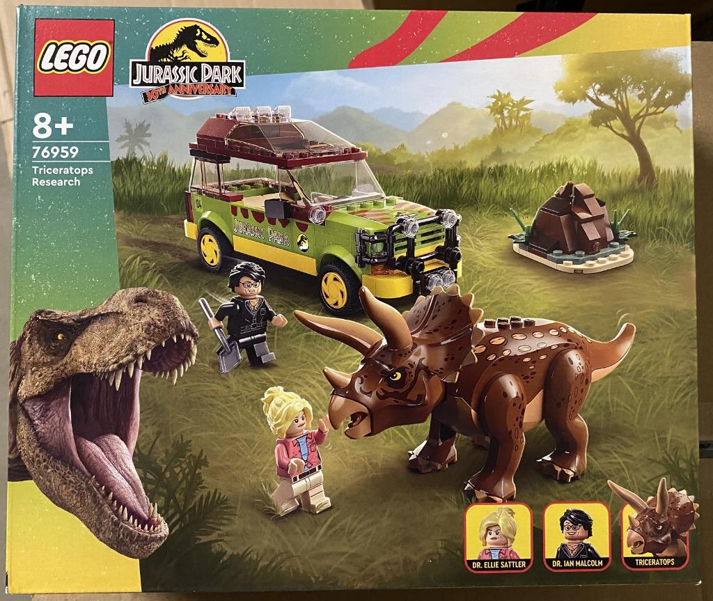 LEGO 76959 Jurassic Park Triceratops Research, Ophalen of Verzenden, Nieuw, Complete set, Lego