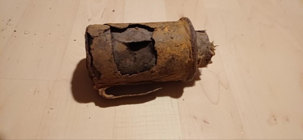 duitse stielhandgranate uit wo1, Ophalen of Verzenden