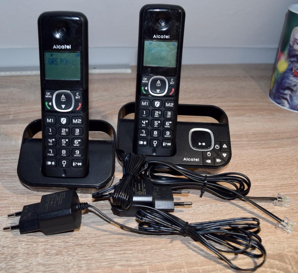 Set de deux téléphones, Enlèvement, Comme neuf, 2 combinés