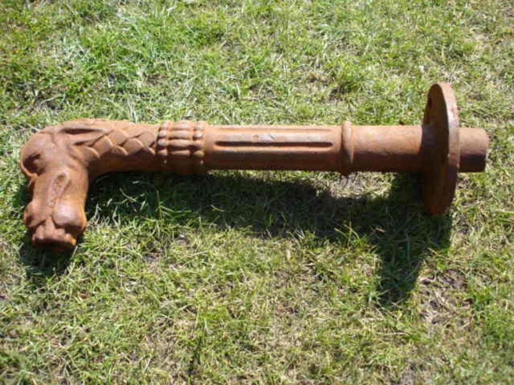 waterstraal, fontein, gietijzeren waterspuwer, vijver, Tuin en Terras, Ophalen, Nieuw, Gietijzer, Fontein