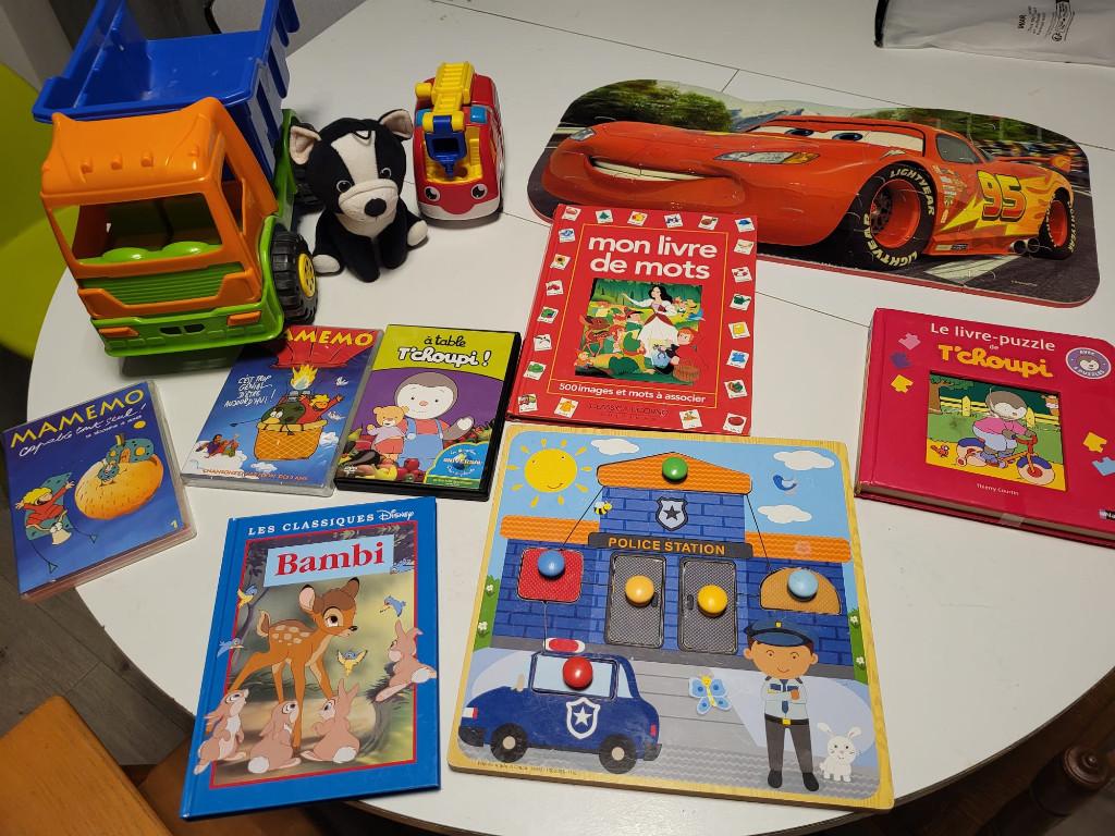 Lot jeux jouets enfant, tout le lot pour 5€!, Kinderen en Baby's, Speelgoed |Speelgoedvoertuigen, Gebruikt, Ophalen