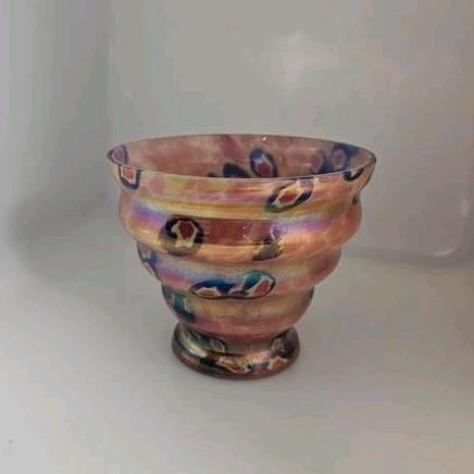 Kralik Millefiori schaaltje iris, Antiek en Kunst, Ophalen of Verzenden