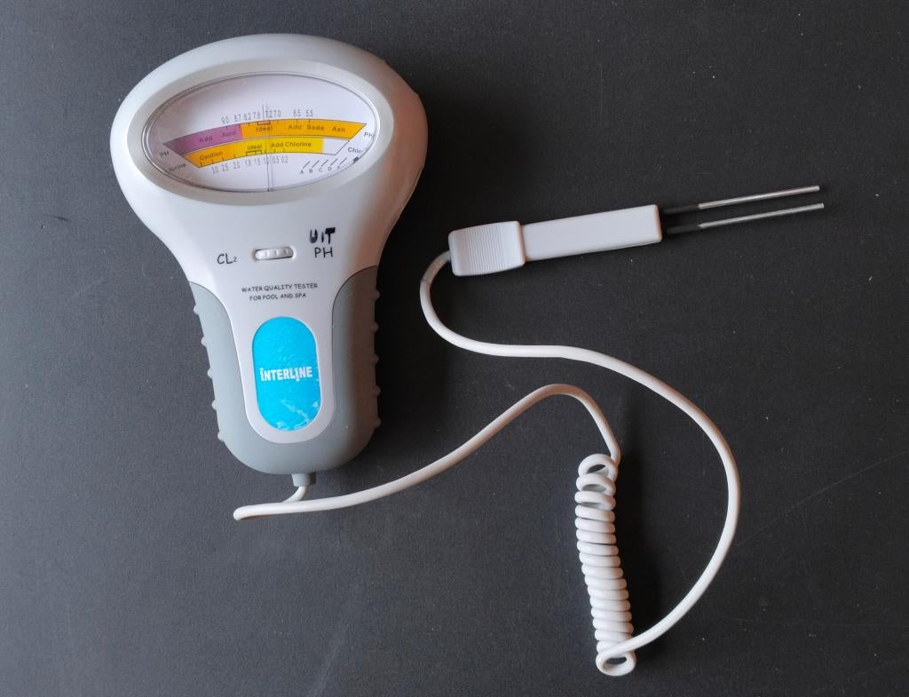 Compteur électron. de pH et de chlore pour piscine Interline, Enlèvement ou Envoi, Comme neuf