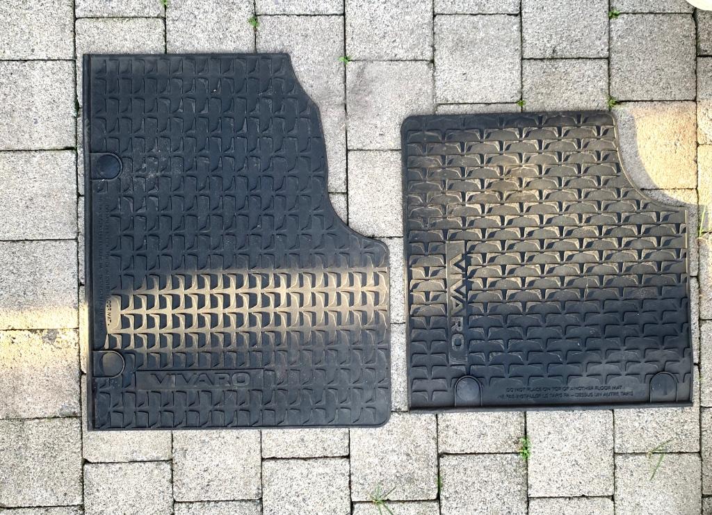 Originele Opel Vivaro Rubberen Vloermatten (Set van 2), Ophalen of Verzenden, Zo goed als nieuw