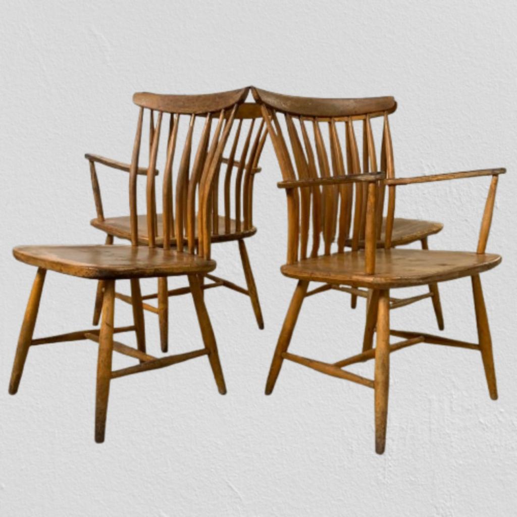 Spijlenstoelen van Åkerblom & Eklöf voor Åkerblom, Ophalen of Verzenden