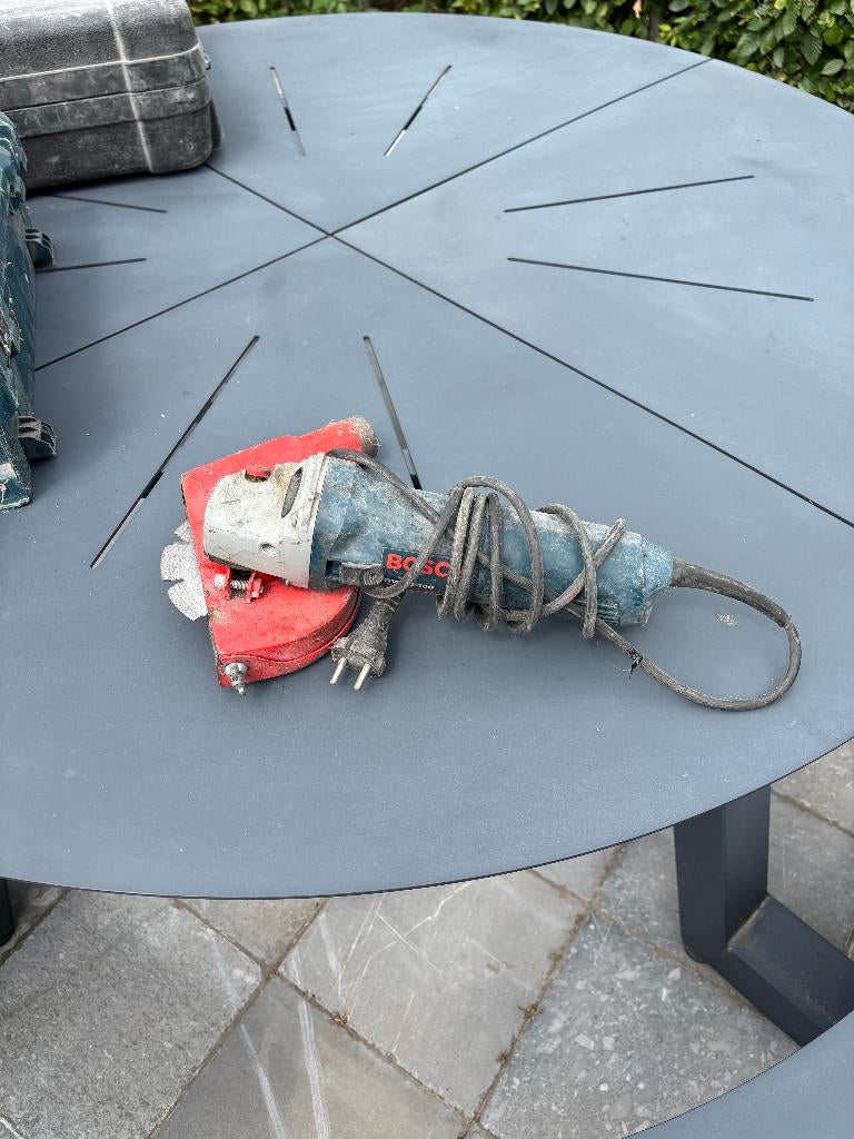 slijpmachine, Doe-het-zelf en Bouw, Gereedschap | Slijpmachines, Ophalen, Gebruikt, Haakse handslijpmachine