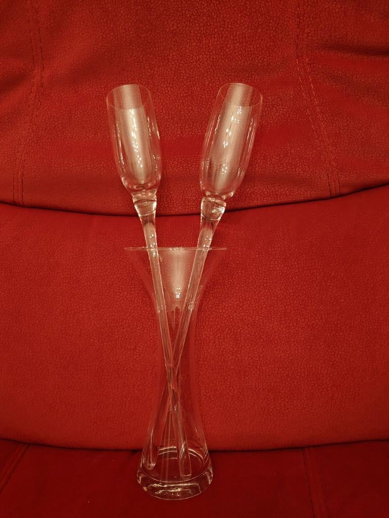 Flûtes à champagne originales, Collections, Enlèvement, Comme neuf, Autres types