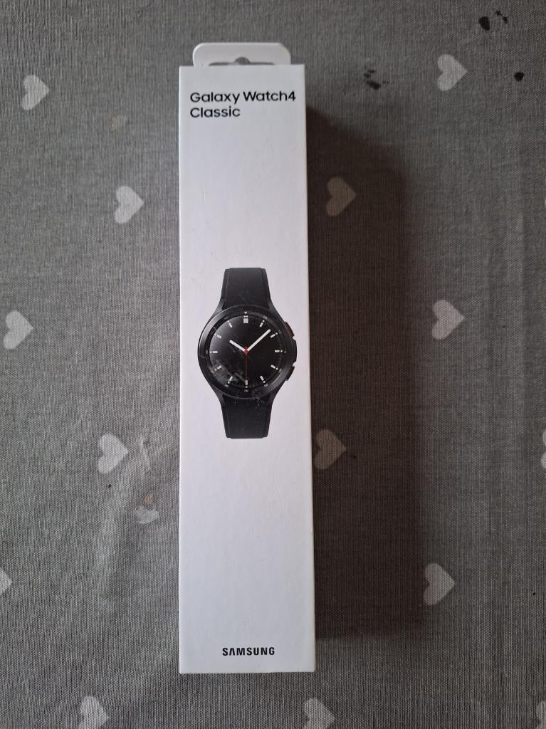 Samsung Galaxy Watch 4 Classic (comme neuf), Avancer d'un pas, Étanche, Enlèvement ou Envoi, Comme neuf