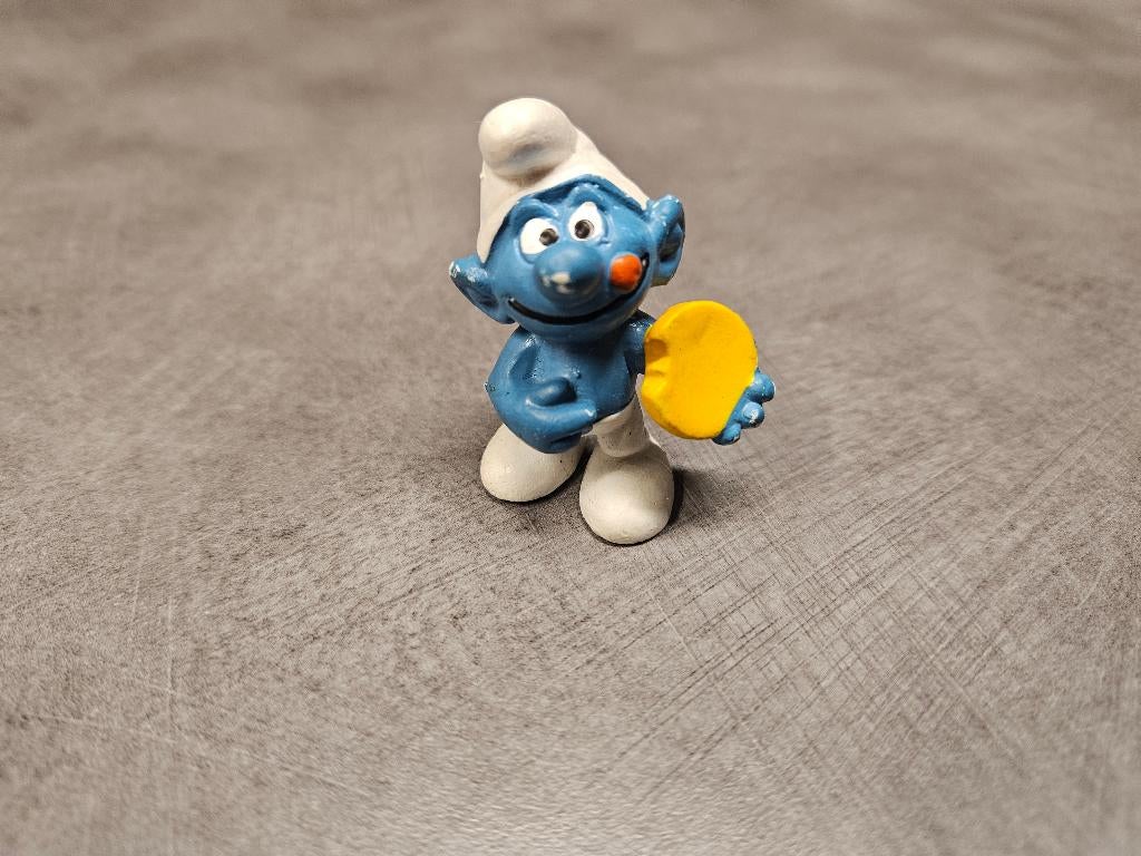 smulsmurf, Collections, Schtroumpfs, Enlèvement ou Envoi, Utilisé, Schtroumpf Gourmand, Poupée, Figurine ou Peluche