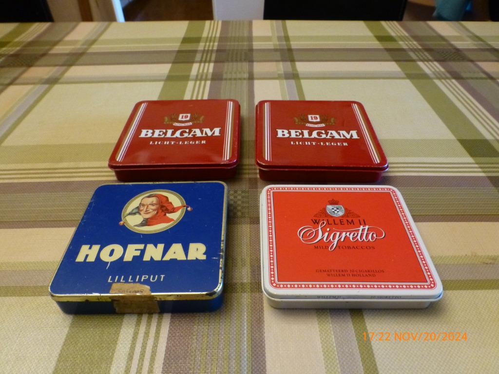 Sigarettendoosjes, Collections, Articles de fumeurs, Briquets & Boîtes d'allumettes, Enlèvement, Utilisé, Autres types